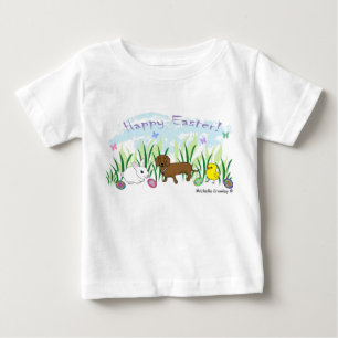 dachshund easter baby T-Shirt
