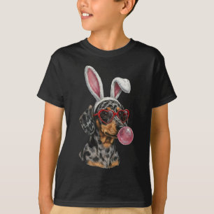Dachshund Easter Bunny Wiener Dog Lover Weenie T-Shirt