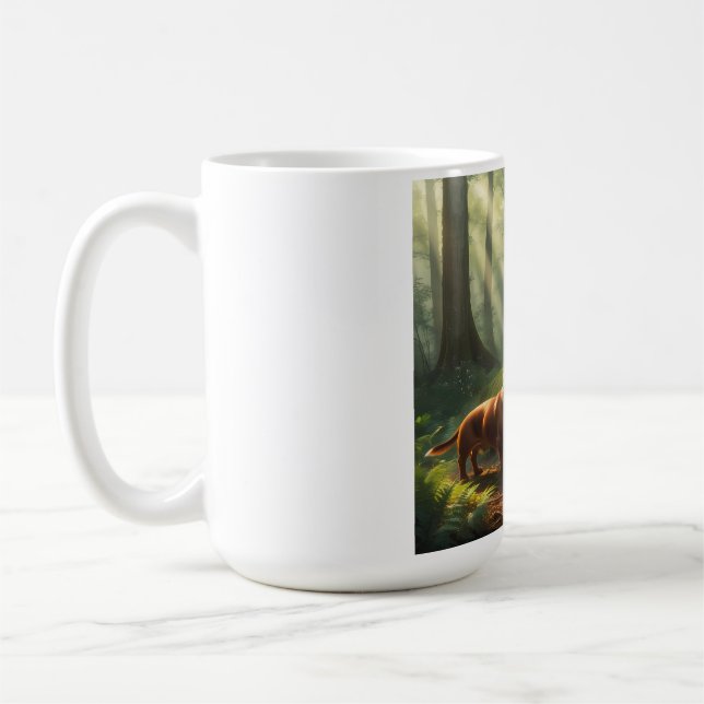 Dachshund Elegant Coffee Mug (Left)