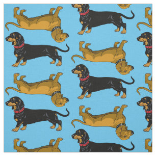 dachshund fabric