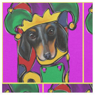 Dachshund fabric
