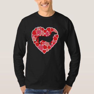 Dachshund For Dog Valentines Day Dachshund T-Shirt