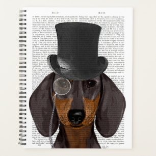 Dachshund, Formal Hound and Hat Planner