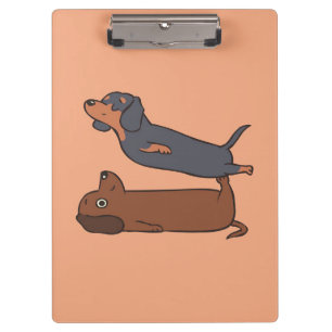 Dachshund Funny gift Gift for Dachshund Dog Mom  Clipboard