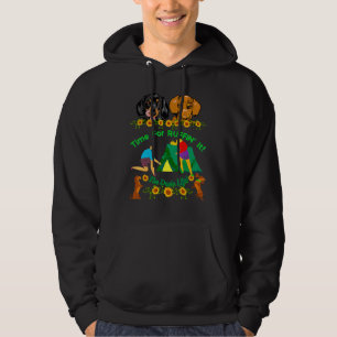 Dachshund   Funny Wiener Dog Cute Pet Camping Ruff Hoodie