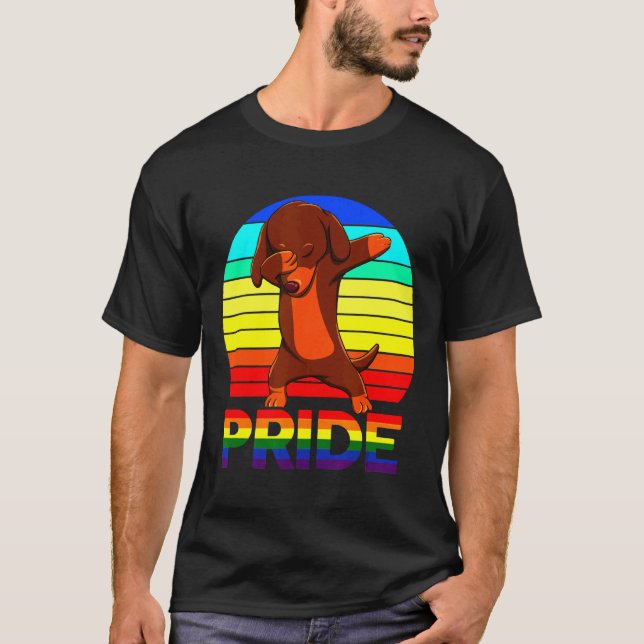 Dachshund Gay T-Shirt (Front)
