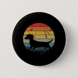 Dachshund Gift Dixie Wiener Doxie Dackel 6 Cm Round Badge