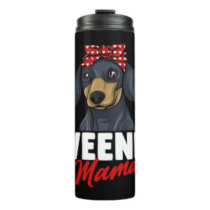 Dachshund Gift Dixie Wiener Doxie Dackel     Thermal Tumbler