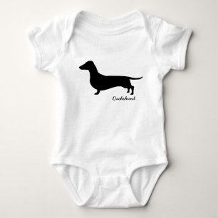 Dachshund Gifts Baby Bodysuit