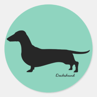 Dachshund Gifts Classic Round Sticker