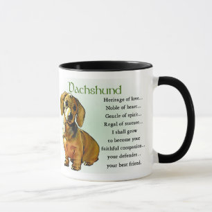 Dachshund Gifts, Dachshund Beverage Mugs