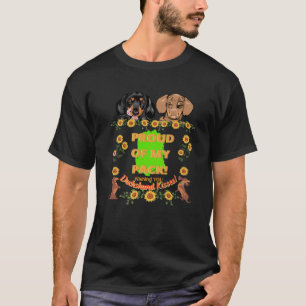 DACHSHUND GIFTS FUNNY WIENER DOG CUTE PET PROUD OF T-Shirt