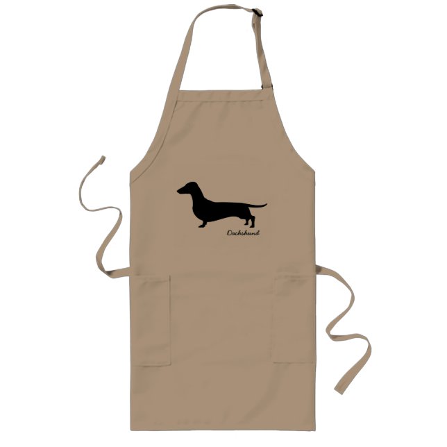 Dachshund Gifts Long Apron (Front)