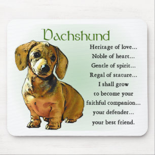Dachshund Gifts Mouse Mat