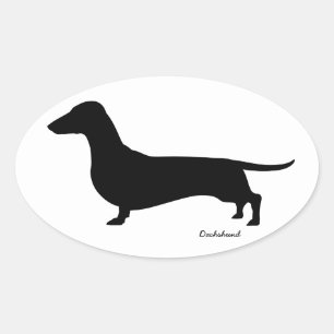 Dachshund Gifts Oval Sticker