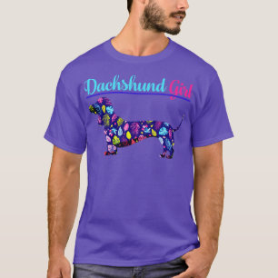 Dachshund Girl Vintage Wiener Dog T-Shirt