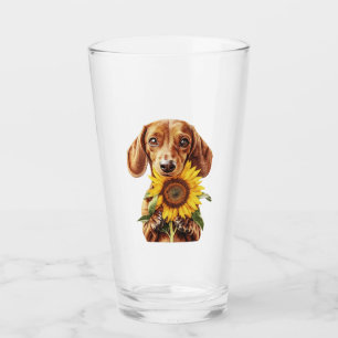 Dachshund Glass