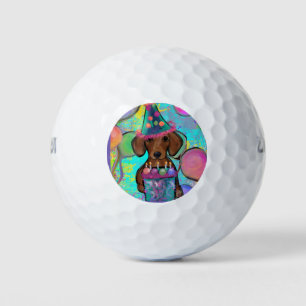 Dachshund        golf balls