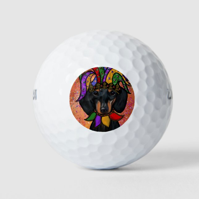 DACHSHUND                GOLF BALLS (Front)