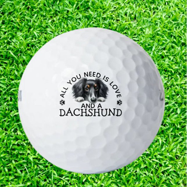 Dachshund Golf Balls (Bring joy to your game with Dachshund Golf Balls—unique, playful designs perfect for dog lovers.)