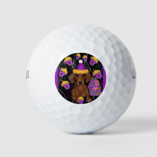 Dachshund              golf balls