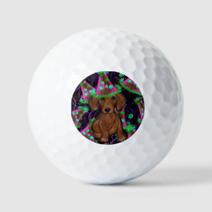 Dachshund           golf balls
