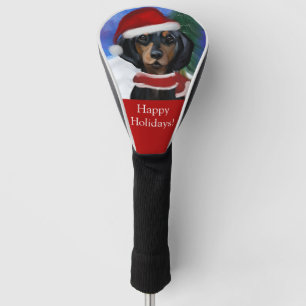 Dachshund golf head cover