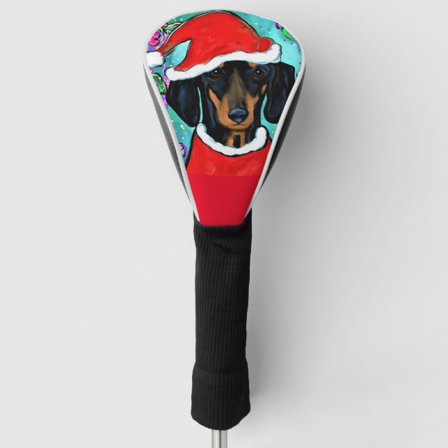 DACHSHUND GOLF HEAD COVER (Front)