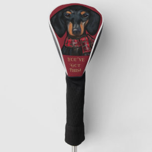 DACHSHUND GOLF HEAD COVER