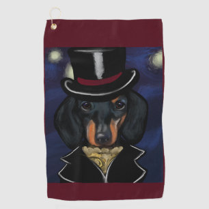 DACHSHUND       GOLF TOWEL