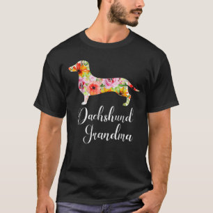 Dachshund Grandma T-Shirt Funny Dog Lover's Novelt