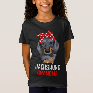 Dachshund Grandma Weenie Dog Lover Funny Weiner Do T-Shirt