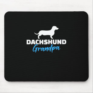 Dachshund Grandpa Mouse Mat
