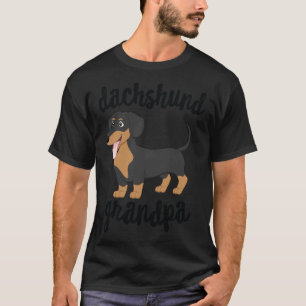 Dachshund Grandpa Pawpa Dog Grandparents Grand Paw T-Shirt
