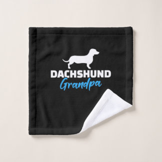 Dachshund Grandpa Wash Cloth
