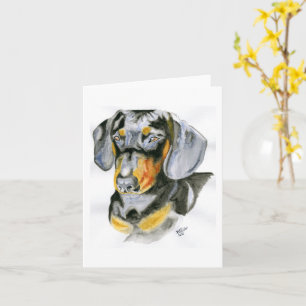 Dachshund Greeting card