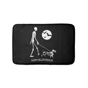Dachshund Halloween Bath Mat