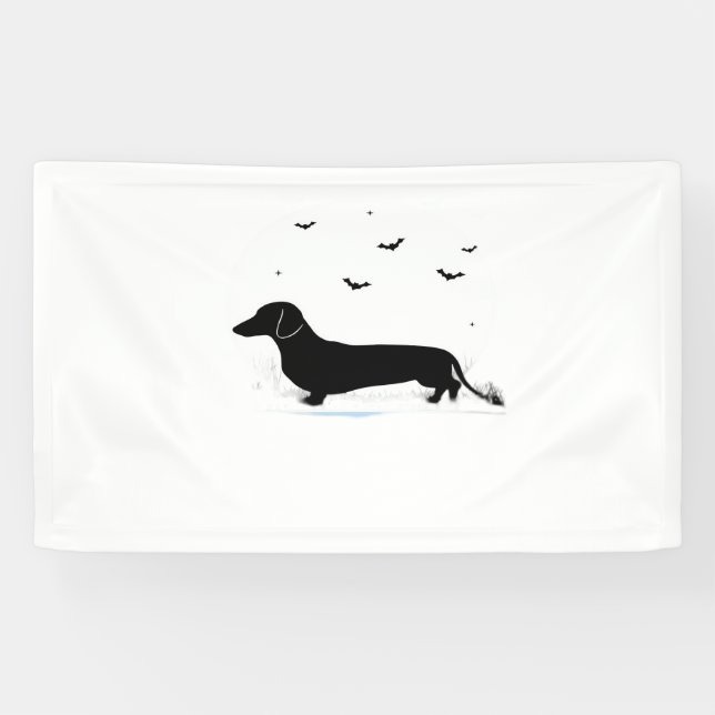 Dachshund Halloween Costume  My Dachshund is My Bo Banner (Horizontal)