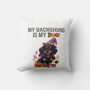 Dachshund Halloween Costume My Dachshund is My Bo Cushion