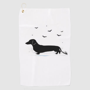 Dachshund Halloween Costume My Dachshund is My Bo Golf Towel