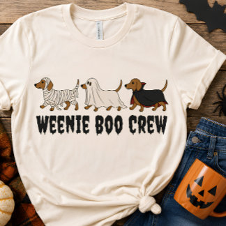 Dachshund Halloween Costume Parade T-Shirt