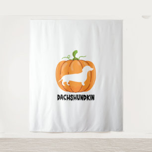 Dachshund Halloween Dog Tapestry