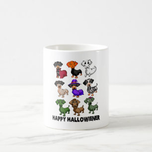 Dachshund Happy Halloweiner Funny Dog Halloween Coffee Mug