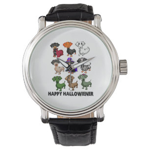 Dachshund Happy Halloweiner Funny Dog Halloween Watch