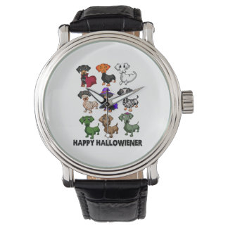 Dachshund Happy Halloweiner Funny Dog Halloween Watch
