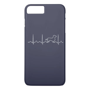 Dachshund Heartbeat iPhone 8 Plus/7 Plus Case