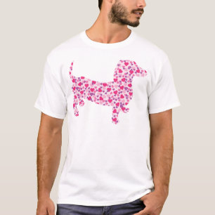 Dachshund Hearts T-Shirt