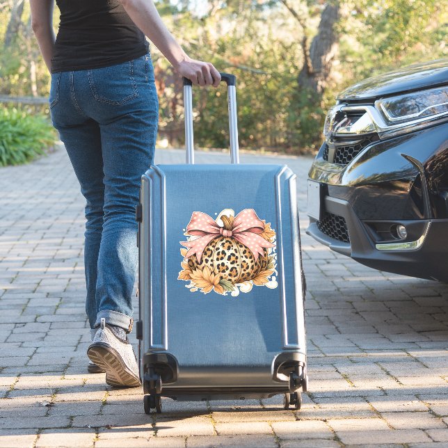Dachshund Hello Autumn Leaf Fall For Dog Lover Cla (Suitcase Insitu)