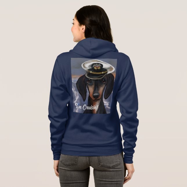 Dachshund         hoodie (Back Full)