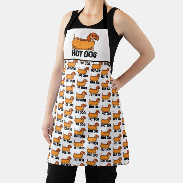 Dachshund Hot Dog Apron (Insitu)